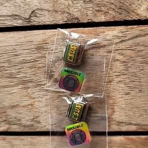 2 NWT CSUS Sac State Italian bracelet charms